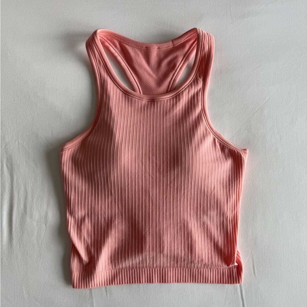 Lululemon Ebb to Street Cropped Racerback Tank Top